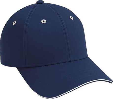 Casquette adulte - OCEAN - bleu marine et blanc