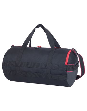 Sac de sport ou voyage style militaire - SH2682 - noir et rouge