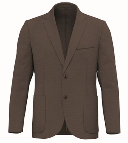 Veste blazer en lin - Homme - PATS600 - marron washed linen