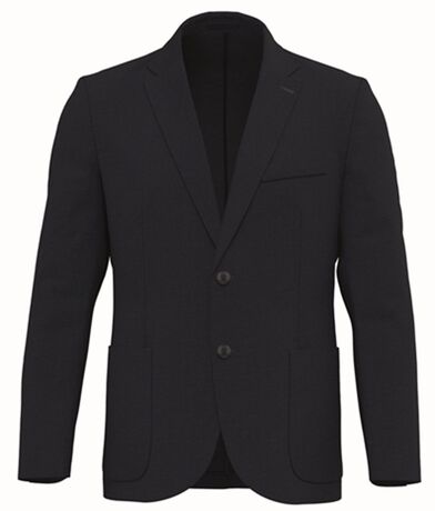 Veste blazer en lin - Homme - PATS600 - bleu marine washed blue