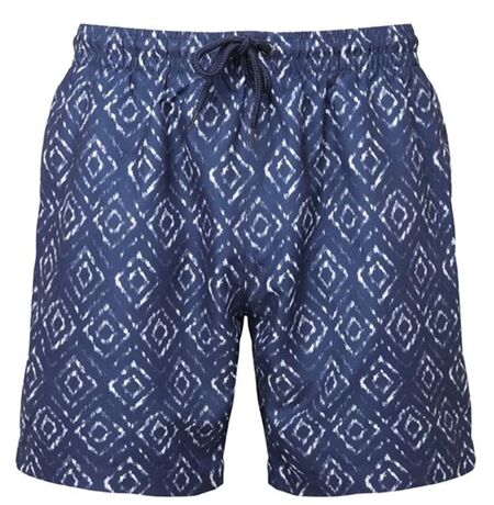 Short de bain pour homme - WB900 - bleu marine et blanc
