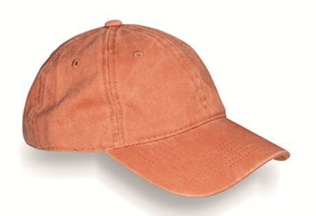 Casquette vintage pur coton - RC092X - orange vintage