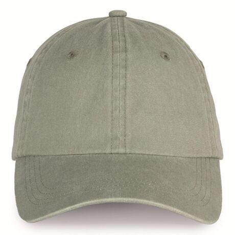 Casquette délavée unisexe - PAT040 - vert amande washed