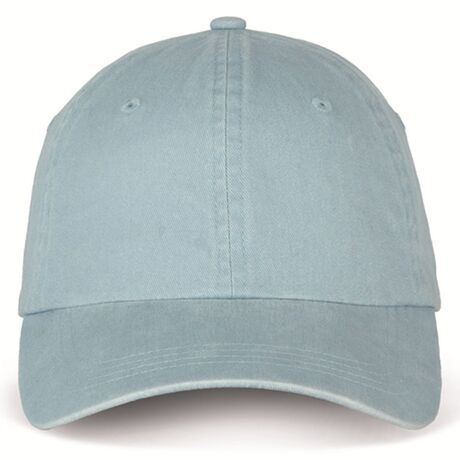 Casquette délavée unisexe - PAT040 - bleu aquamarine