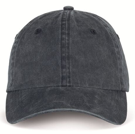 Casquette délavée unisexe - PAT040 - bleu marine washed