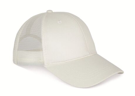 Casquette trucker unisexe - PAT036 - beige ivoire