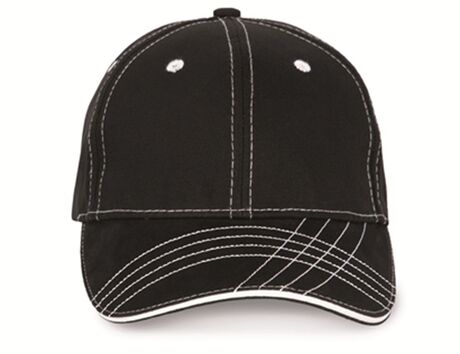 Casquette fashion - KP109 - noir et blanc