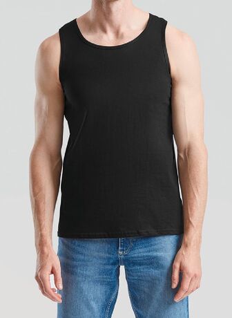Lot 5 Débardeurs - Homme - 61-098-0 - noir