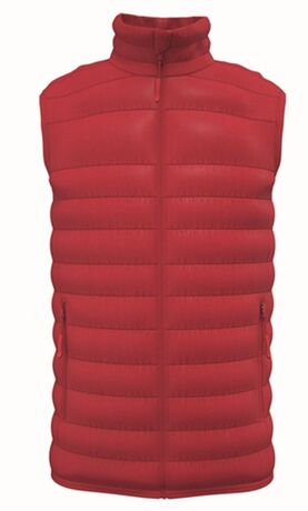 Doudoune sans manches - Homme - IB6172 - rouge