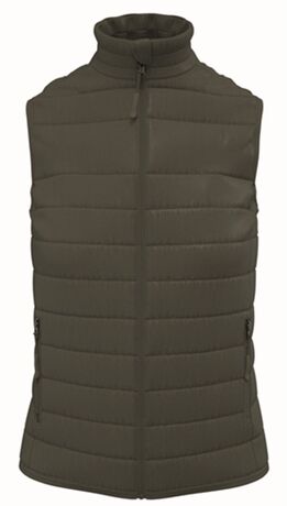 Doudoune sans manches - Femme - IB6173 - vert kaki
