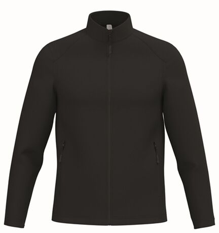Veste softshell manches longues - Homme - noir