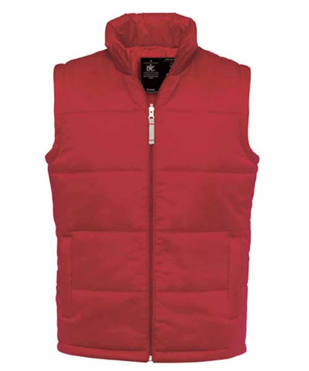Gilet doudoune sans manches homme Bodywarmer JM930 Rouge