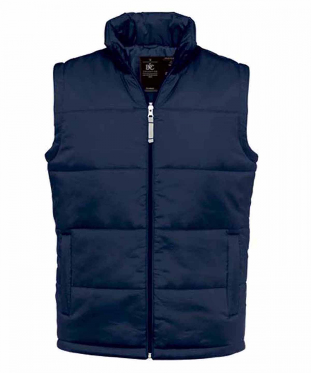 Gilet doudoune sans manches homme Bodywarmer JM930 Bleu marine