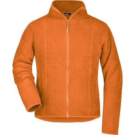 Veste polaire zippée femme - JN049 - orange