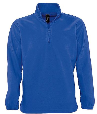 Essentials Veste En Molleton Polaire Zippée 1/4 Homme - Charbon Chiné, Taille M