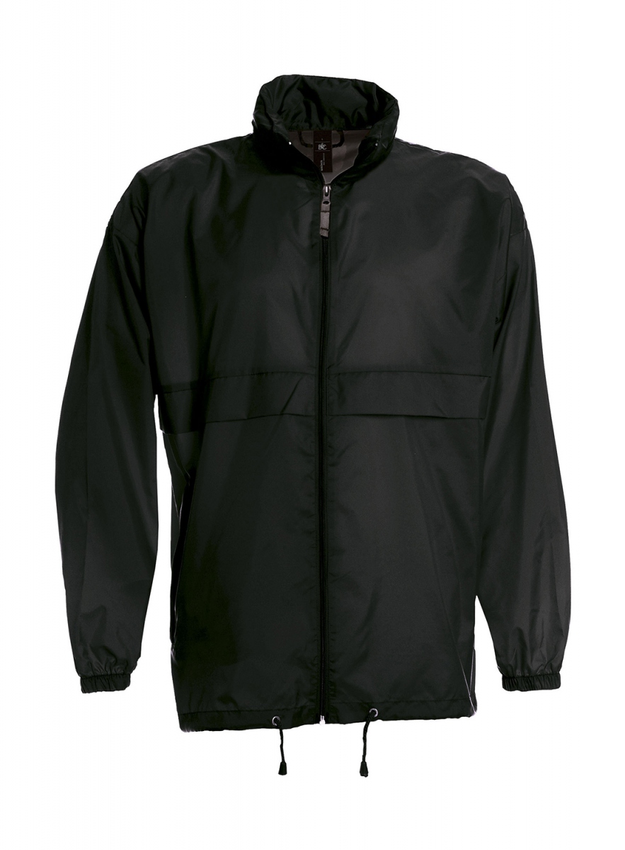 NORWAY Veste de pluie coupe-vent et imperméable, respirante verte, Noir, XL NORWAY Veste de pluie coupe-vent et imperméable, respirante verte, Noir, XL