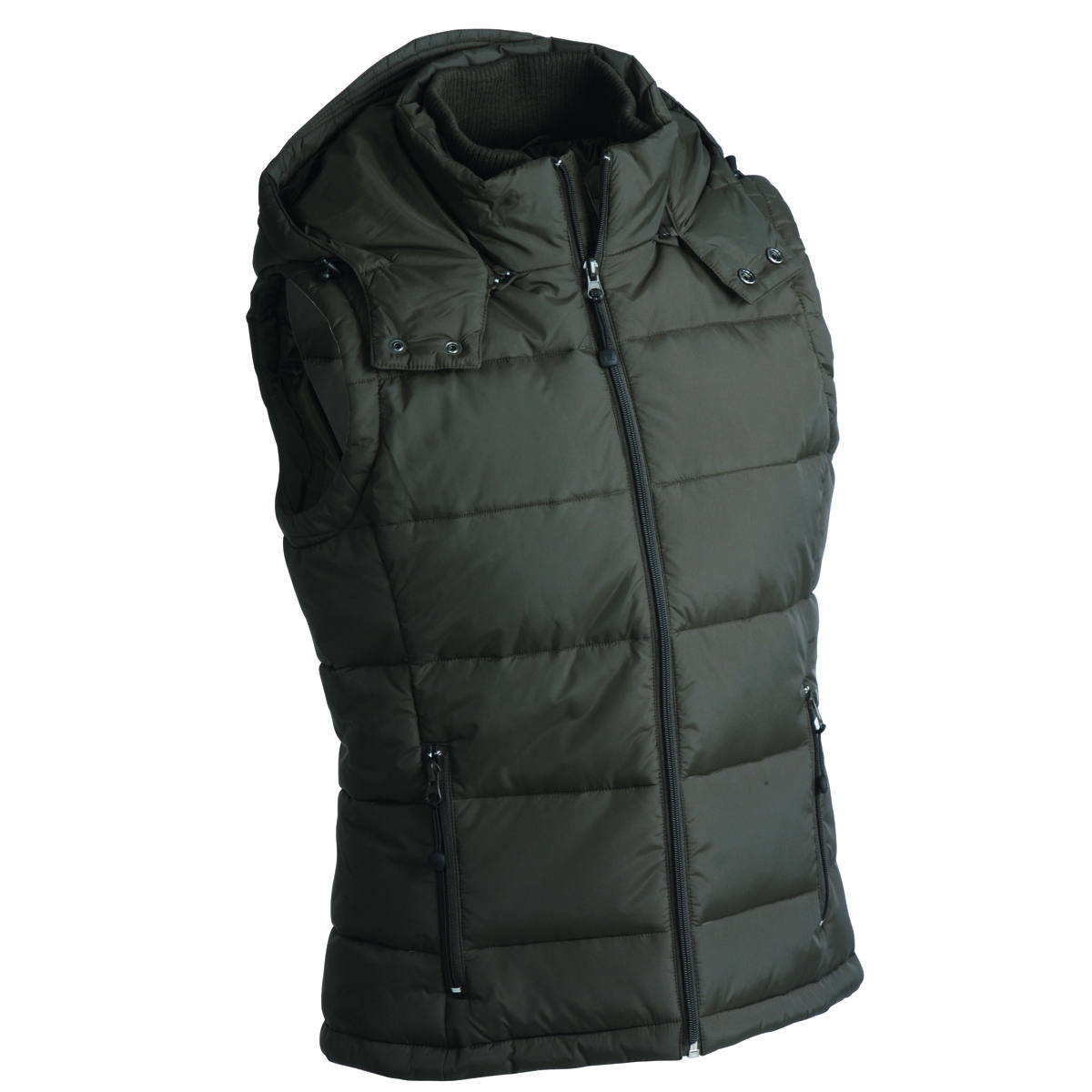 Gilet Sans Manches Homme Matelassé Ultra Léger - Coupe Regular, Avec Capuche Et Fermeture éclair - Pour Sport Ou Quotidien - 10