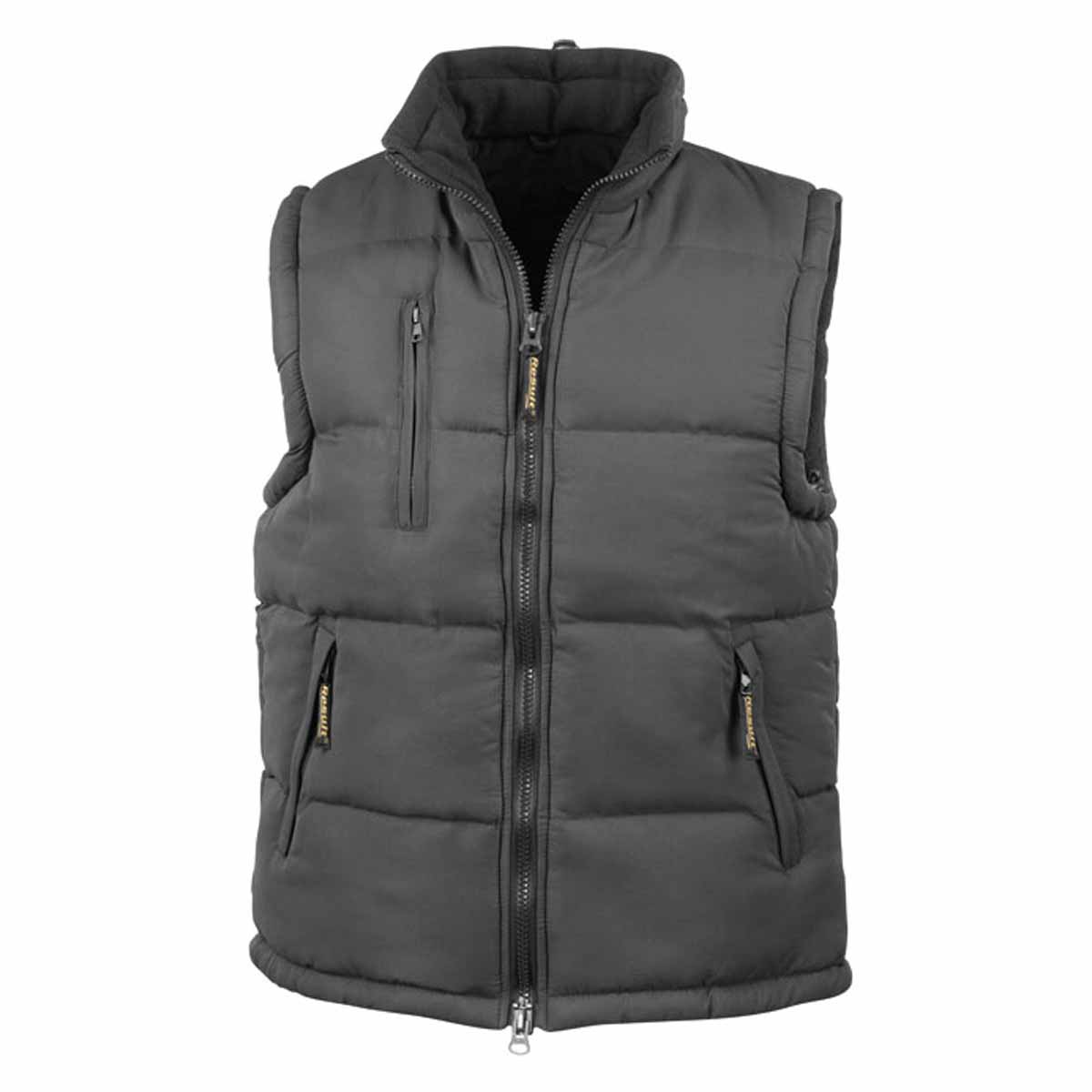 Gilet Doudoune Sans Manches Homme - Noir, Déperlant - Taille XXL - B&C