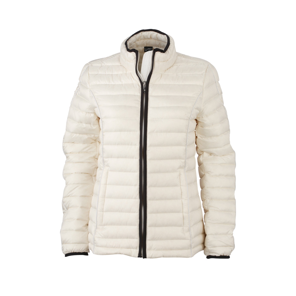 Veste matelassée duvet doudoune anorak FEMME JN1081 blanc cassé