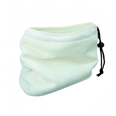Tour de cou écharpe cache-nez polaire  - MB7930 - blanc casse