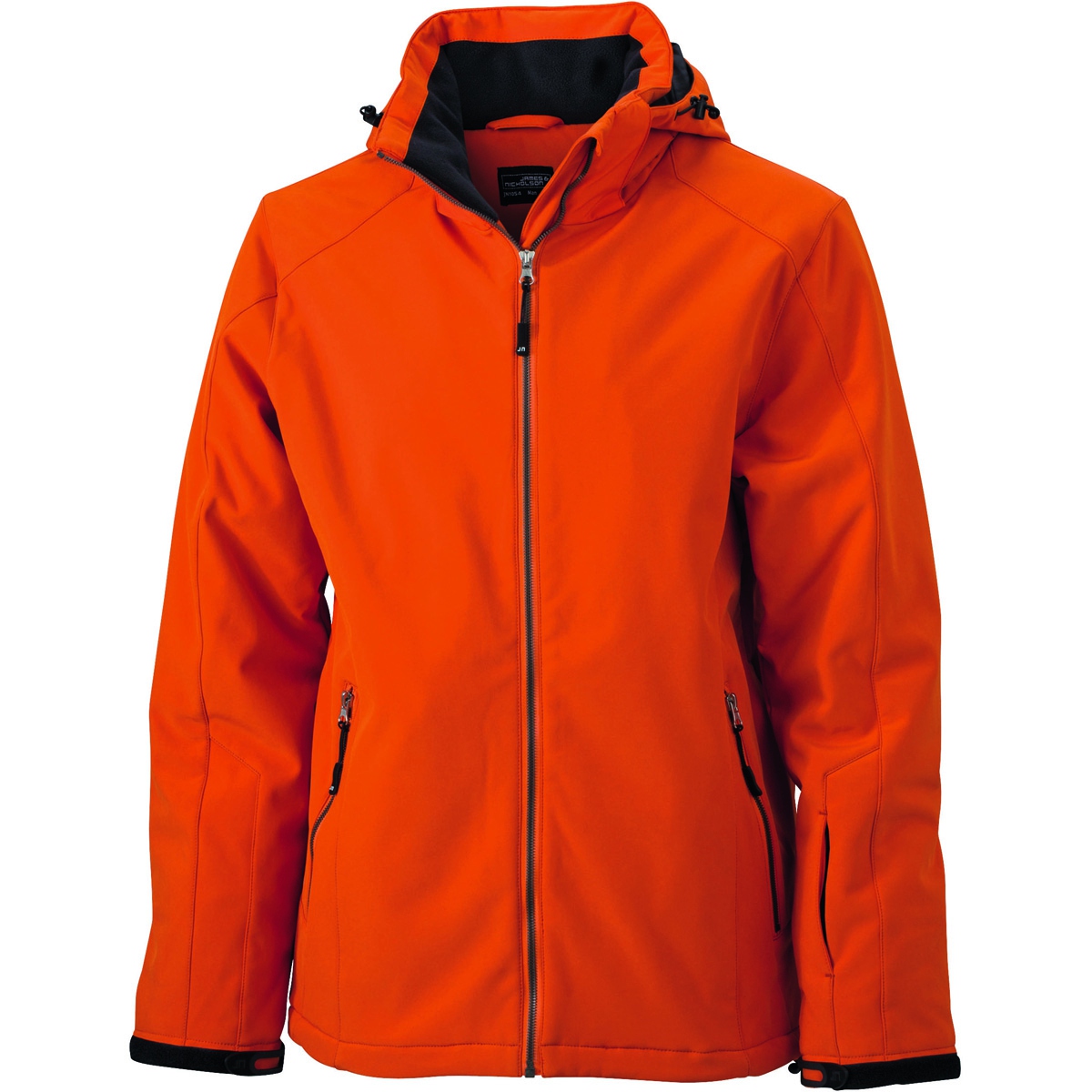 Veste Softshell Clique Basic Homme - Orange Sanguine Taille XXL Protection Vent