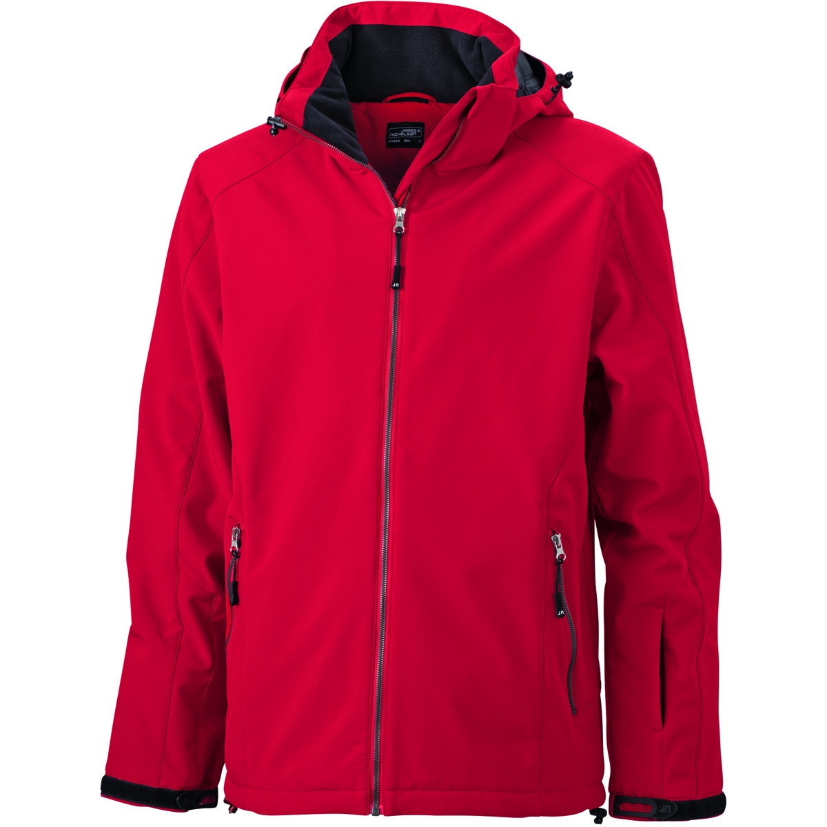 Veste softshell doublée - JN1054 - Rouge - Homme - Sports d'hiver - Ski