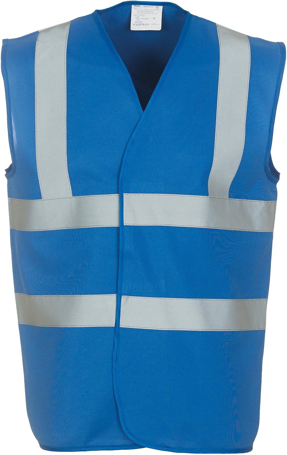 Gilet de sécurité coloris bleu roi