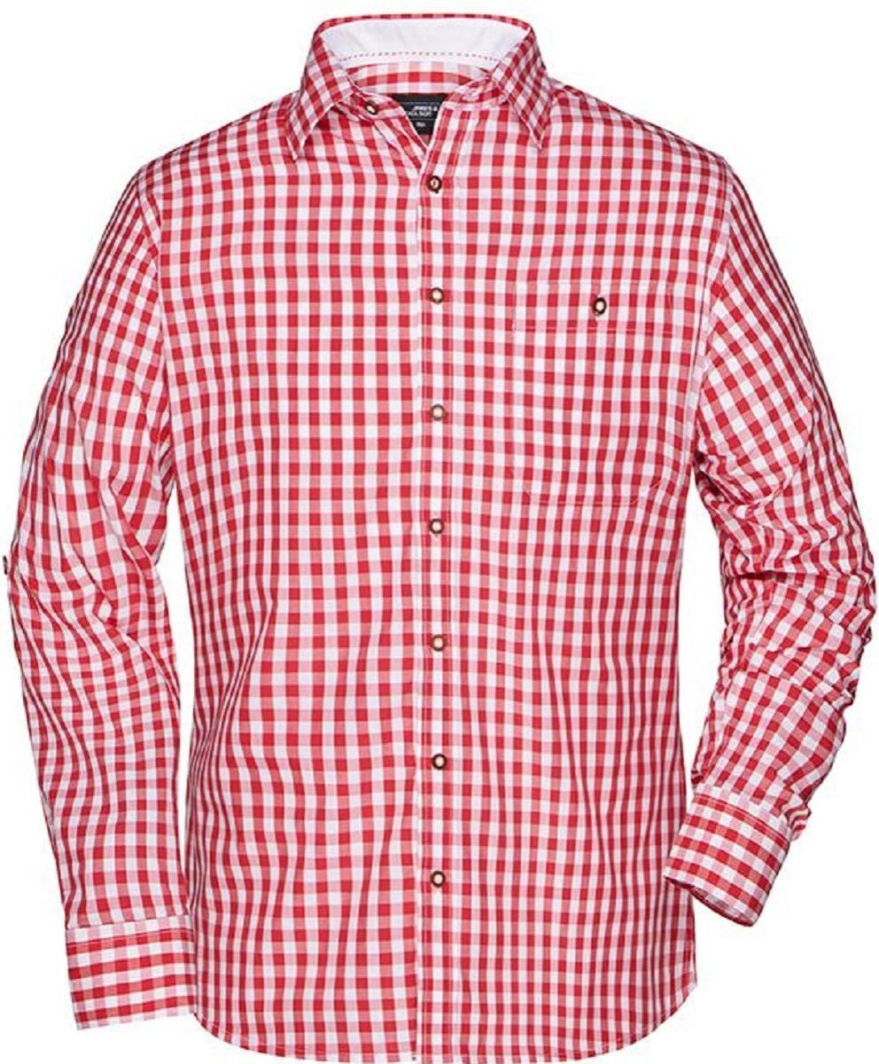 Veste chemise Oxbow en flanelle de laine mélangée avec motif à carreaux Homme rouge | BE Veste chemise Oxbow en flanelle de laine mélangée avec motif à carreaux Homme rouge | BE