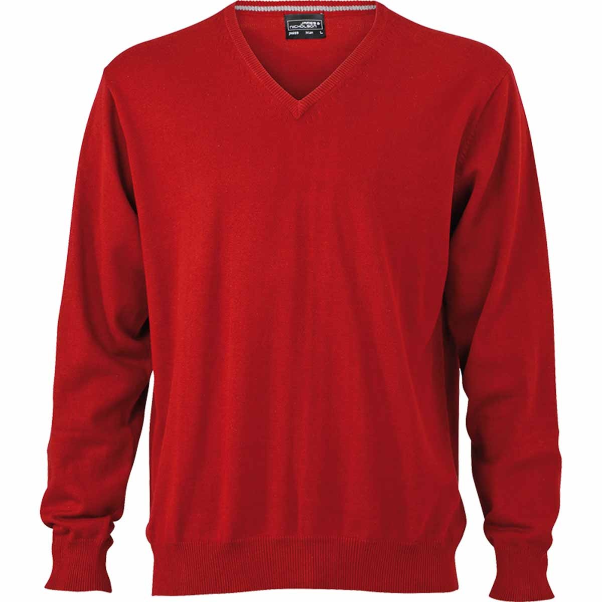 pull léger pour homme col V1