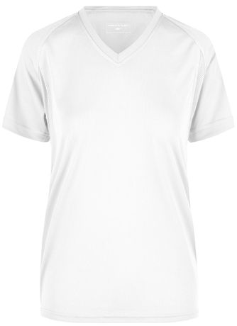 t-shirt running respirant JN316 - blanc - FEMME
