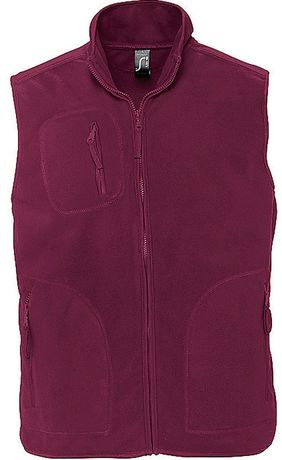 Gilet Homme Sans Manche Réversible Doublée Polaire Col Montant Multipoches - INSFITY - Gris Gris