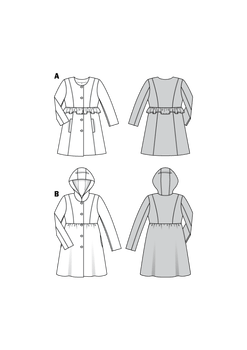 Patron Burda 6361 Patron veste femme Burda N°6361
