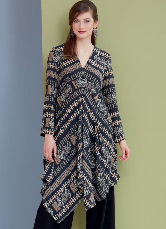 Pantalon 9335 Ensemble Et Mouchoir Vogue Tunique Patron Femme zSVMpUqG