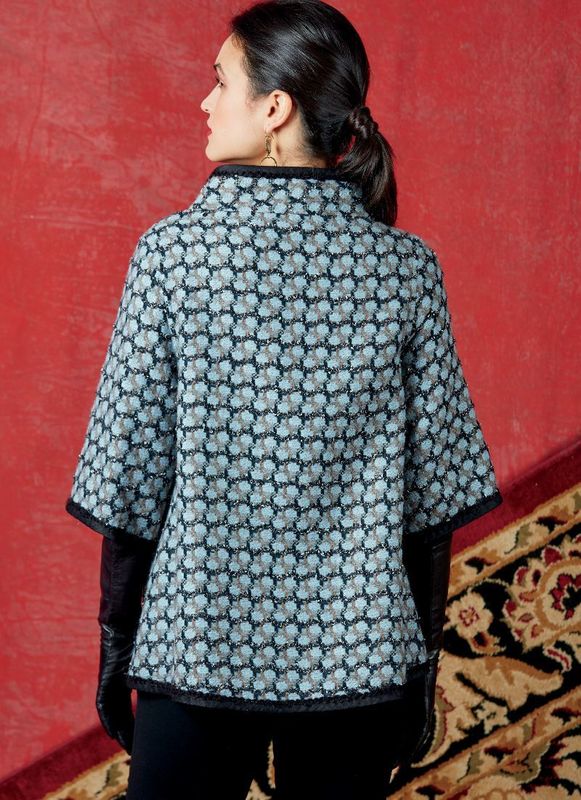 9341 Patron Vogue Veste Latéral Bouton Femme TuFK13lcJ