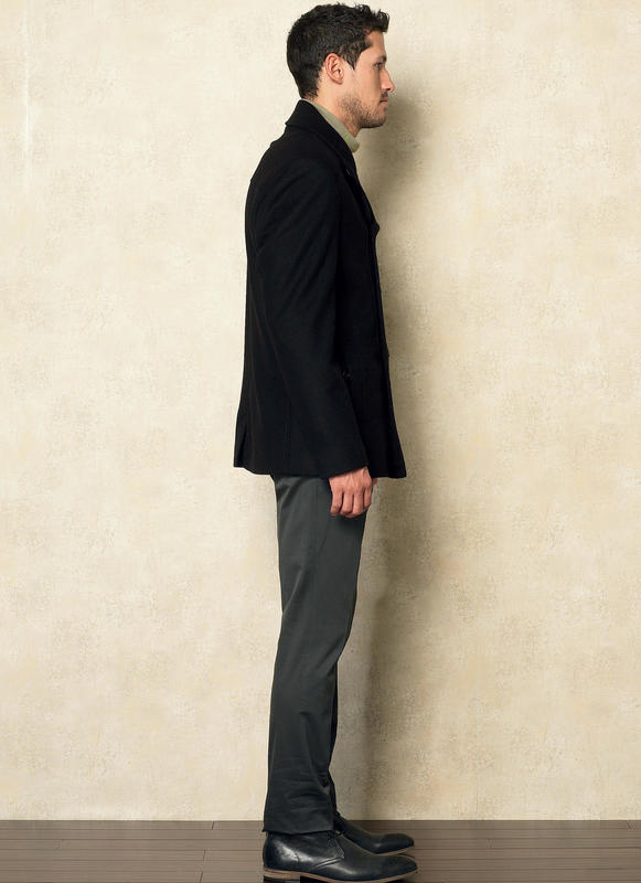 Patron Vogue 8940 Manteau Caban Peacoat homme et pantalon Patron Vogue 8940 Manteau Caban Peacoat homme et pantalon