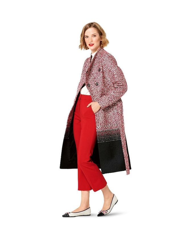 Patron Burda Manteau cintré pour femmes Patron Burda Manteau cintré pour femmes