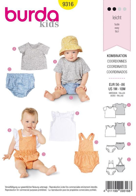 Patron Burda Tee Shirt Top Culotte Culotte A Bavette Patron Burda Tee Shirt Top Culotte Culotte A Bavette