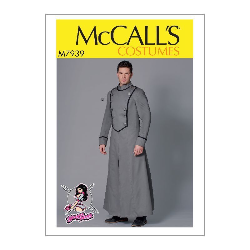 Mc De Yaya 42 Par Pour 56 Han Patron À Call's 7939 Veste Cosplay Hommes dsCxBQroth