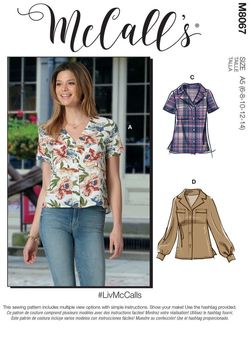 McCalls Patron de Femmes Patron de Couture Facile 7197/ Jupes en 6/ Styles