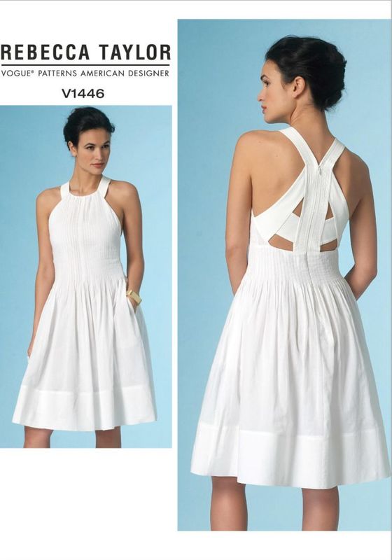 1446 Dos Nageur Patineuse Femme Patron Découpé Vogue Robe IHE29D