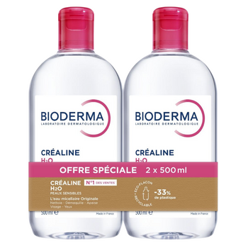Bioderma créaline h2o peaux sensibles