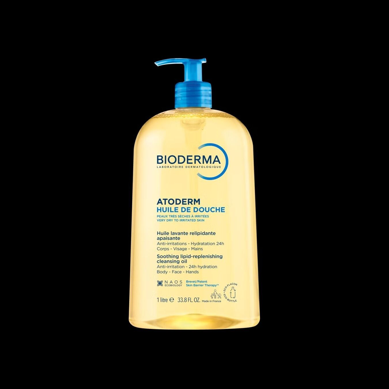 Bioderma atoderm huile de douche 1L
