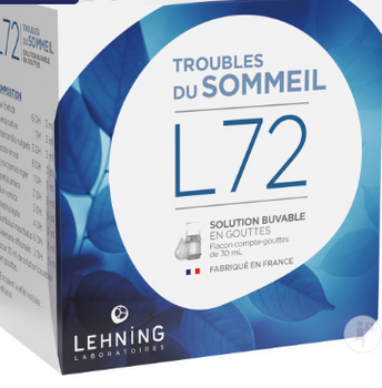Lehning L72 troubles du sommeil