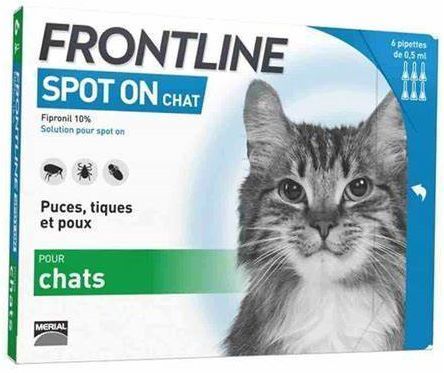 Frontline Spot On Chats 6 Pipettes Frontline Spot On Chats 6 Pipettes