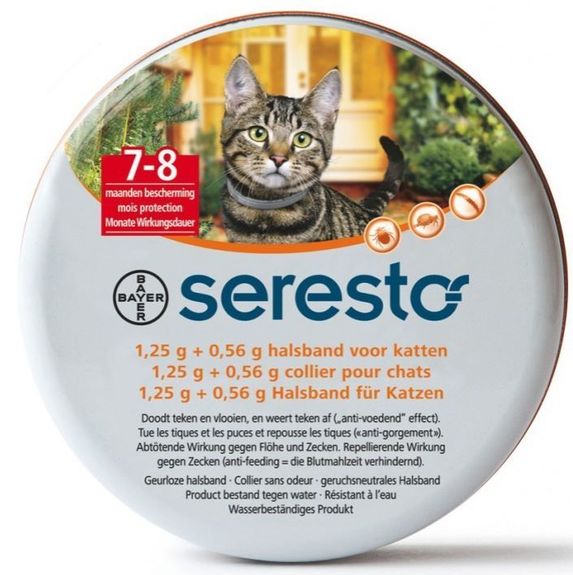 Seresto collier anti-tiques et puces chats