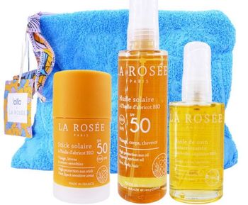 LA ROSEE Trousse x Lalla 3 produits