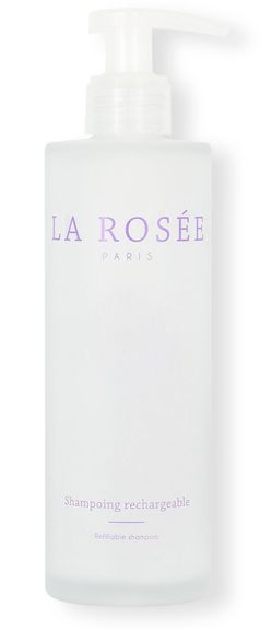 la rosée shampooing flacon en verre vide