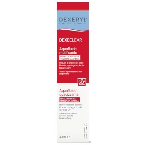 Dexeryl / Dexeclear - Aquafluide matifiant / 40ml - SPF 50+