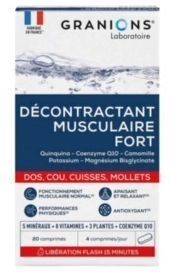 Granions decontracant musculaire fort