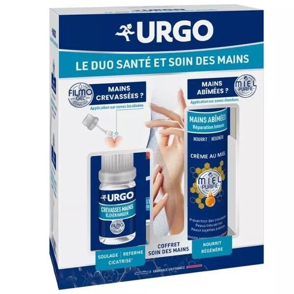 Urgo Duo Santé et Soin des Mains Crevassées et Abîmées